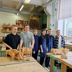 профессиональные пробы по профессии плотника в Зеленогорском техникуме промышленных технологий и сервиса