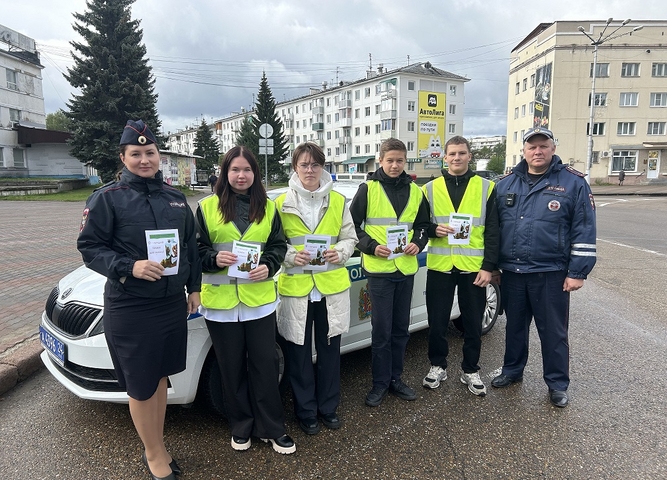 Акция «Водитель,помни! Ты главный на дороге!»